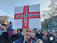 20240120 Hannover: Demo gegen Rechts