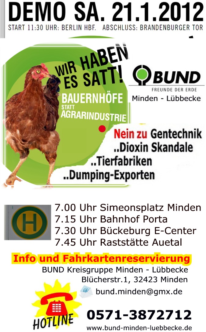 Wir haben es satt Berlin2012