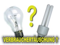 Energiesparlampe: Kein leuchtendes Beispiel