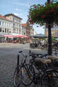 Radfahren in der Innenstadt