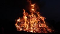 Gehen Sie auf Nummer sicher beim Osterfeuer!