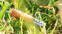 Zigarettenfilter sind Plastikmüll