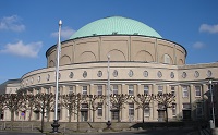 Ein zweiter Kuppelsaal für Hannover  als Schnittmodell