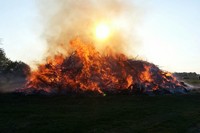 24 Osterfeuer bei der Ordnungsbehörde angemeldet