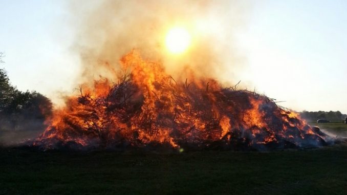 24 Osterfeuer in Minden angemeldet