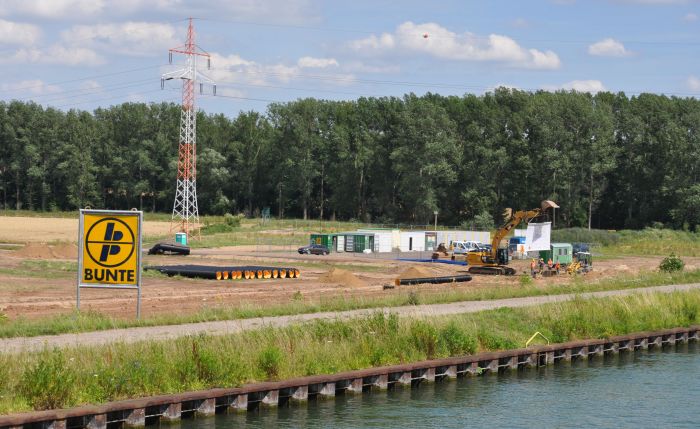 RegioPort Weser Baubeginn