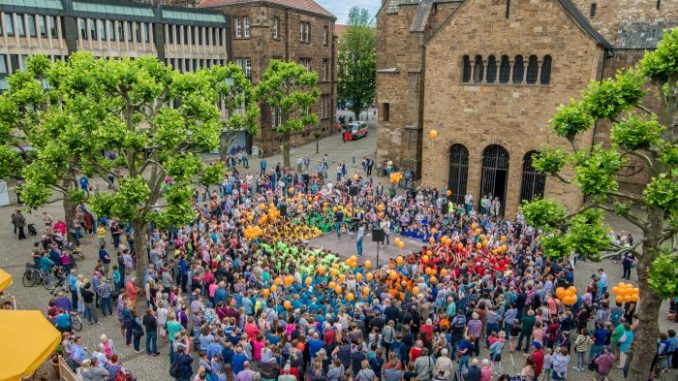 Auftritt für den größten Chor der Stadt – Minden singt!