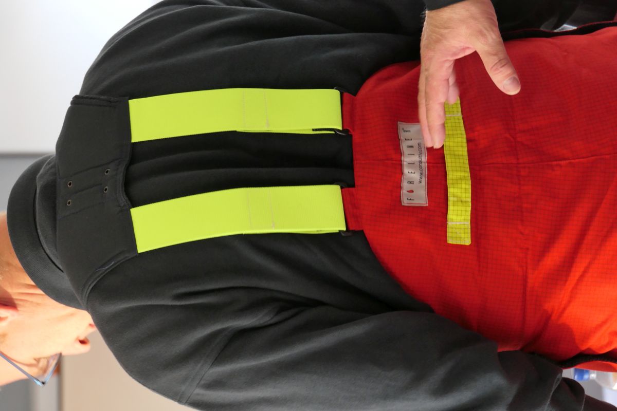 Verbreiterte Tragegurte für Hose