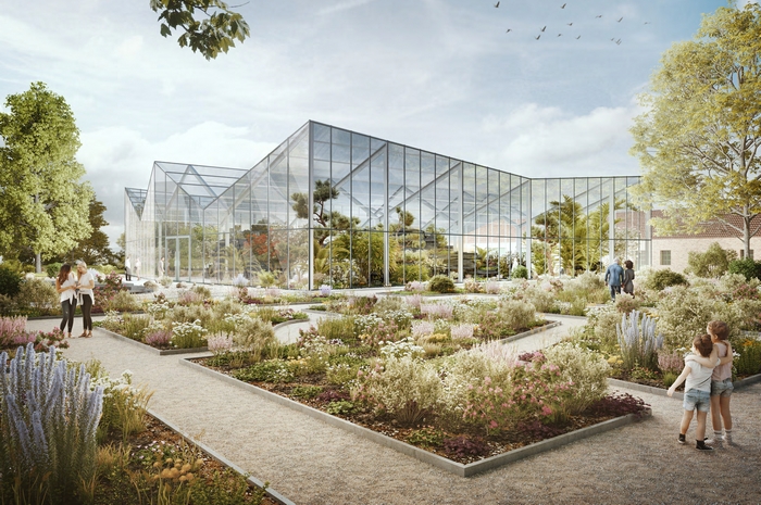 Herrenhäuser Gärten: neues Schauhaus für den Berggarten