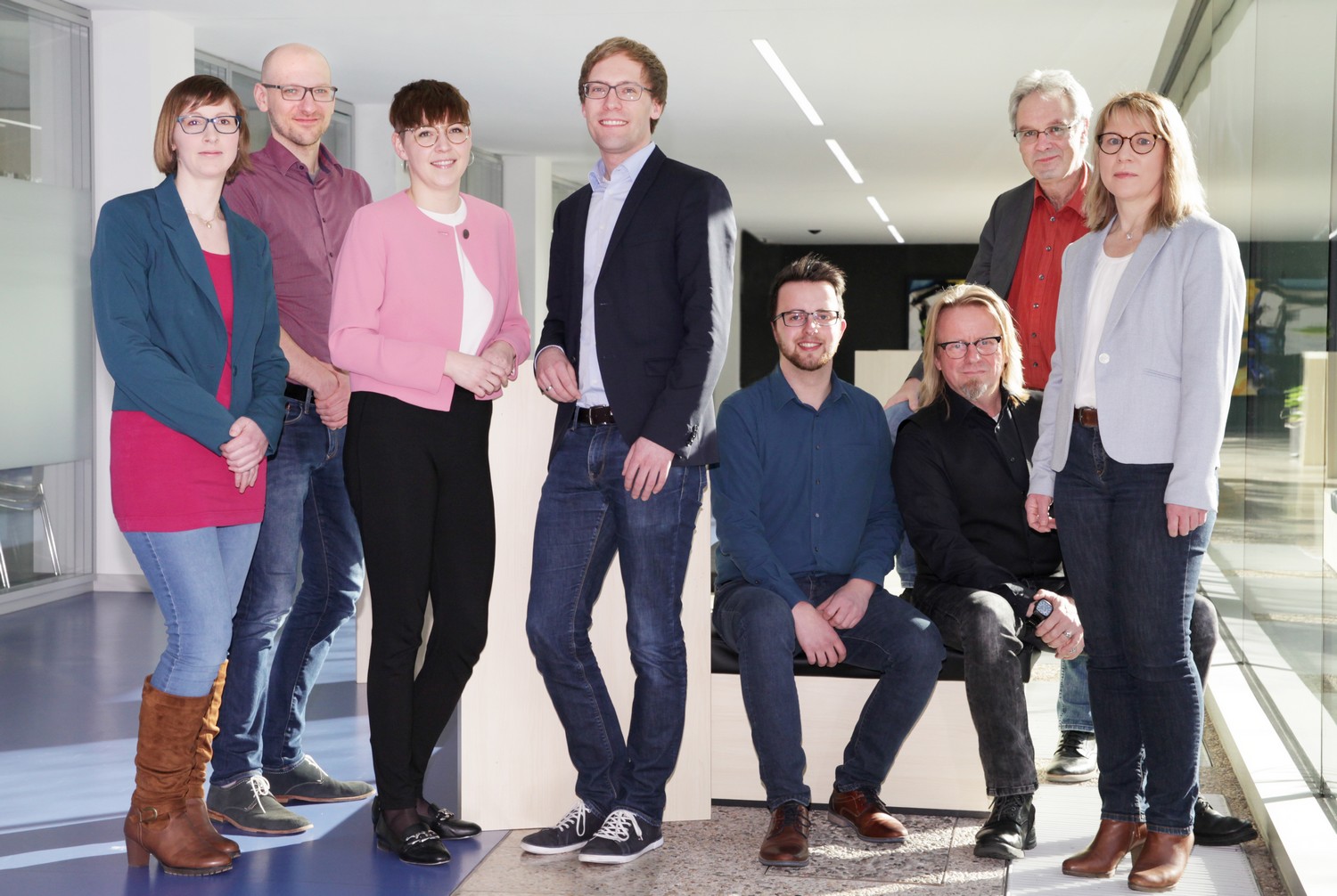 Team der neuen Geschäftsstelle Gigabit.NRW