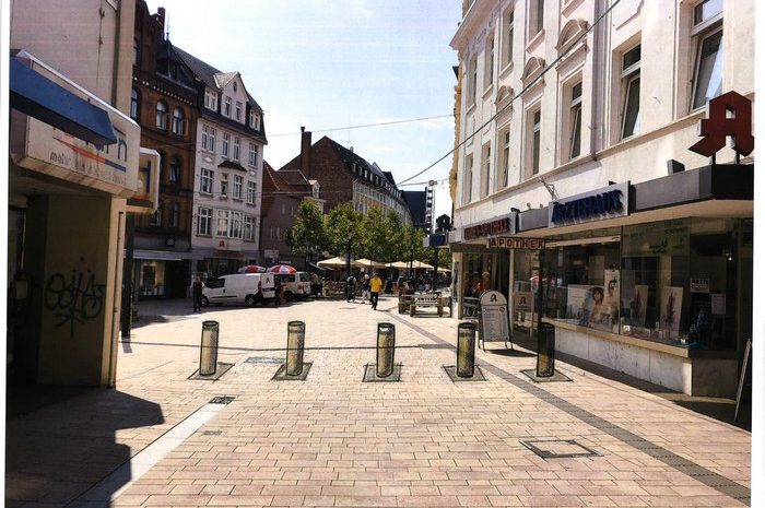 Poller Beispiel Standort Hufschmiede