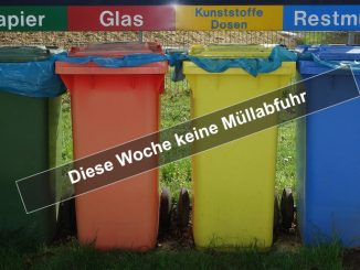 Diese Woche keine Müllabfuhr