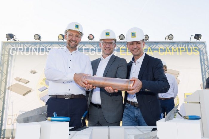 EDEKA legt Grundstein für neuen „EDEKA-Campus“ in Minden