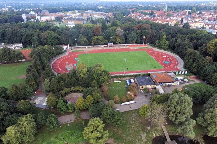 Weserstadion von oben - Luftbild Krischi Meier Weserstadion von oben