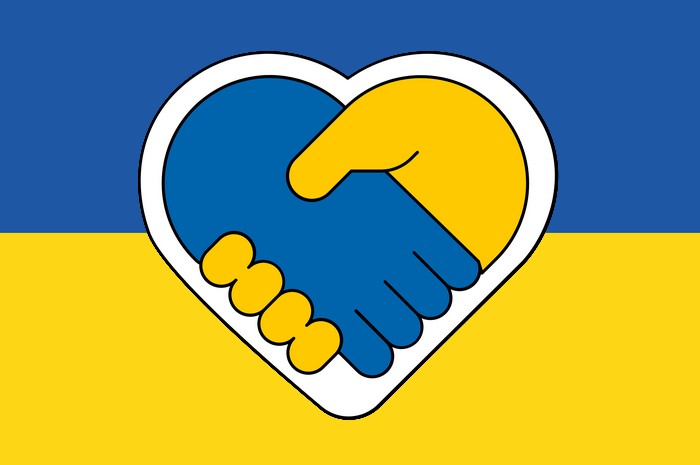 Hilfe für Ukraine Flüchtlinge