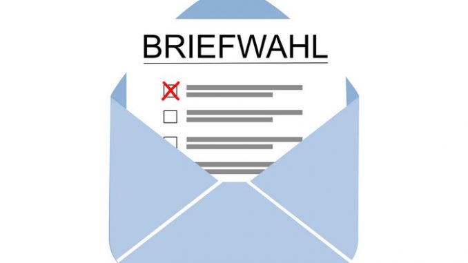 Briefwahl - Landtagswahl NRW 2022