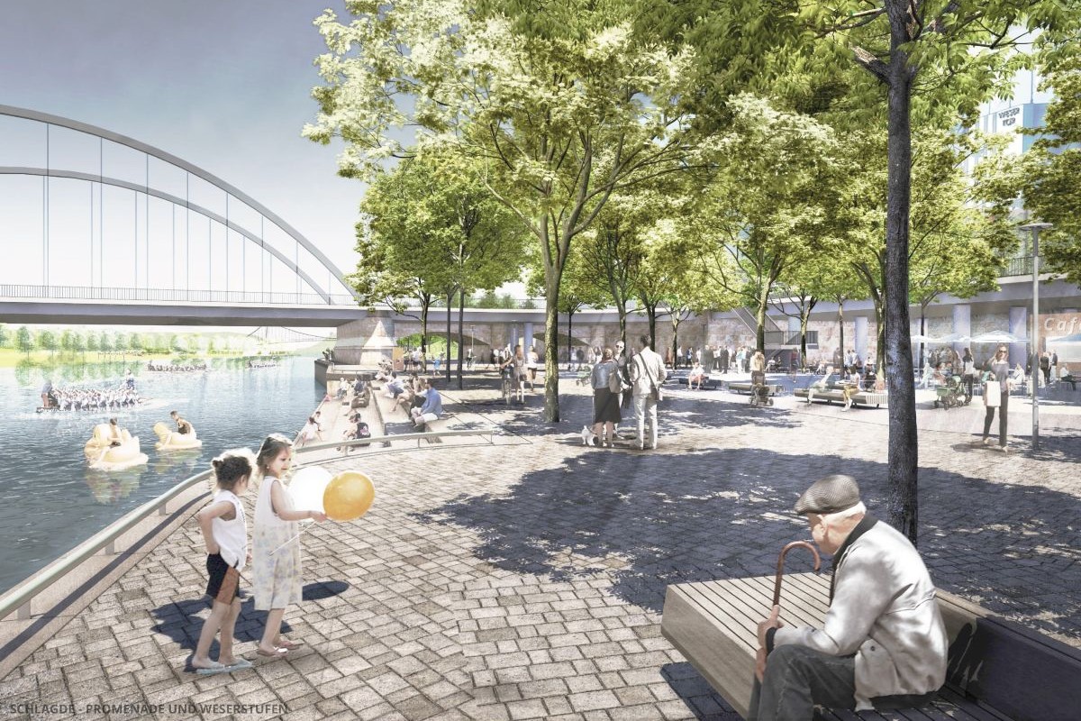 Visualisierung Weserpromenade