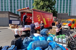 Stadt Hannover schickt Hilfsgüter aus Mitarbeiterspenden nach Poznan und Charkiw