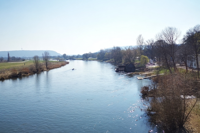 Weser in Minden