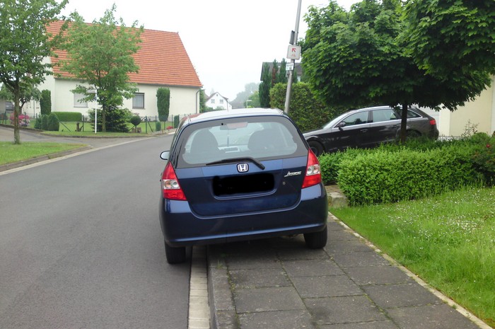 Parken unerlaubt