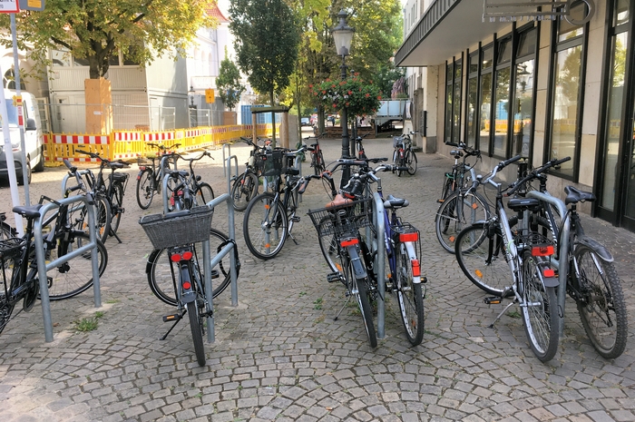 Fahrradabstellplätze Fahrradabstellplätze