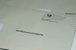 Stichwahl am 29. Januar: Briefwahlunterlagen werden ab Freitag verschickt
