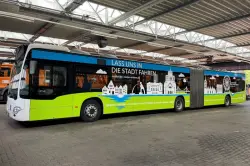 Hingucker auf sechs Rädern – Neuer Bus macht Werbung für Mindens Innenstadt