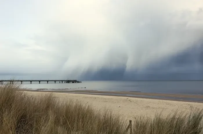 Sturm Küste Meer