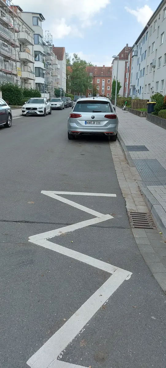 Abschleppen in der Südstadt