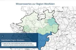 Westfalen in Zahlen – Neues Internetportal zur Region