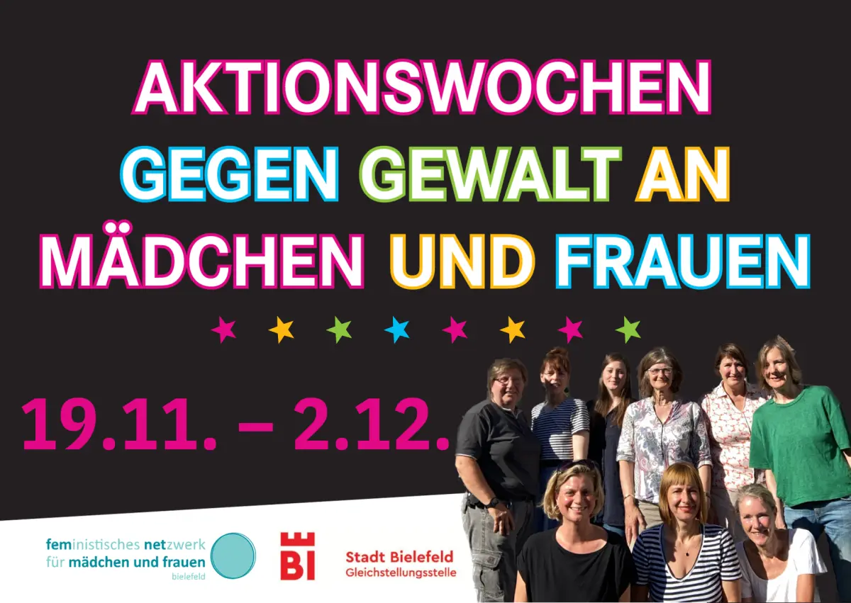 Gegen Gewalt an Mädchen und Frauen