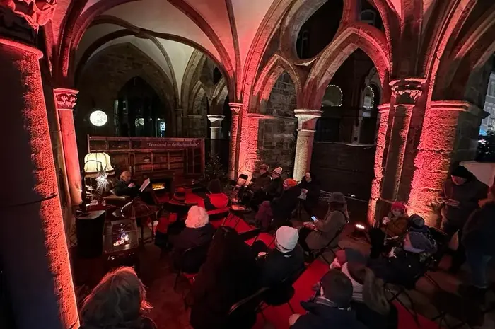 Lesestund in der Rathauslaube Lesestund in der Rathauslaube