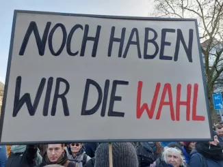 Demonstrationen gegen Rechts