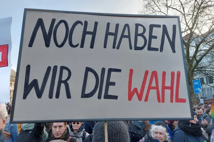 Demonstrationen gegen Rechts